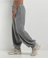 Ninth Hall Fundamentals Reverse Terry Grey Oversized Sweatpants