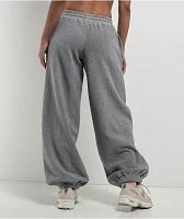 Ninth Hall Fundamentals Reverse Terry Grey Oversized Sweatpants