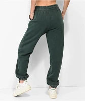 Ninth Hall Fundamentals Sibyl Green Mineral Wash Relaxed Sweatpants