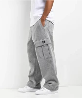 Ninth Hall Fundamentals Stash Grey Cargo Sweatpants