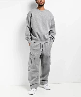 Ninth Hall Fundamentals Stash Grey Cargo Sweatpants