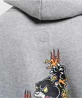 Ninth Hall Fundamentals Tattoo Flash Grey Hoodie