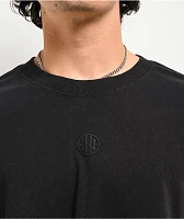 Ninth Hall Fundamentals Thermal Black Wash 2Fer Long Sleeve T-Shirt