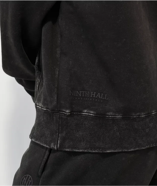 Ninth Hall Fundamentalss Distressed Ash Hoodie