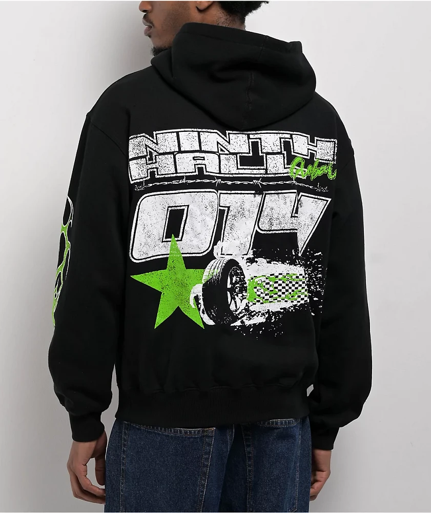 Ninth Hall Global Black Hoodie