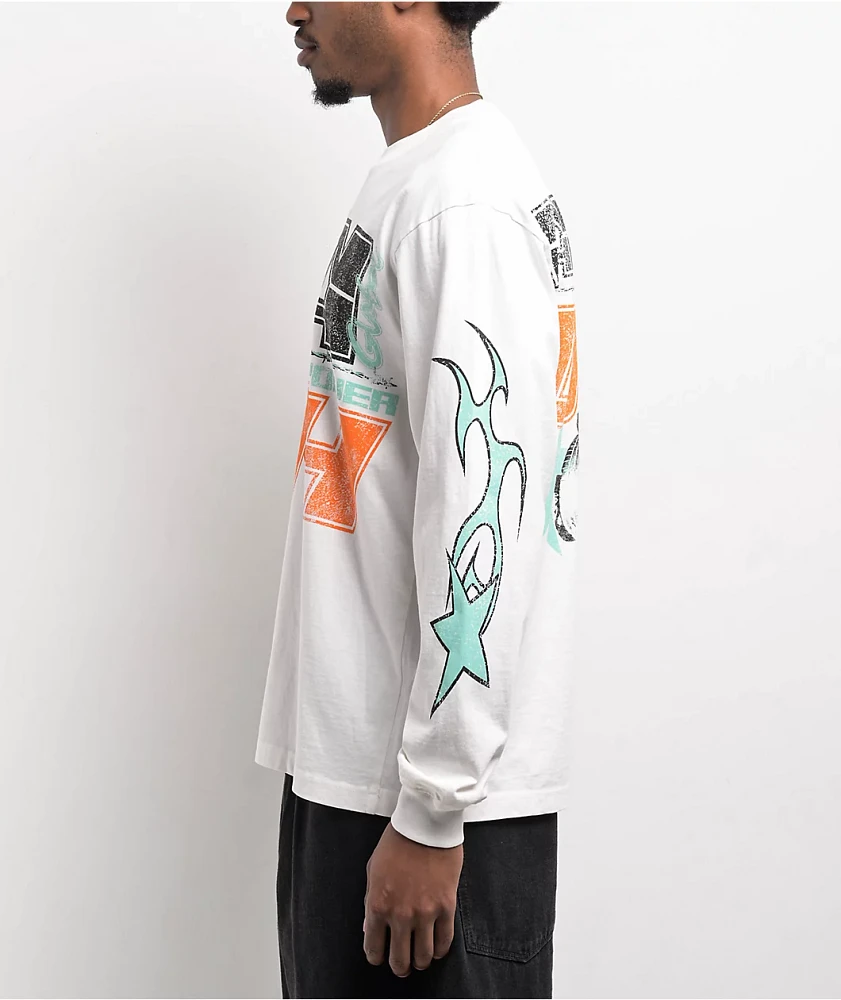 Ninth Hall Global White Long Sleeve T-Shirt