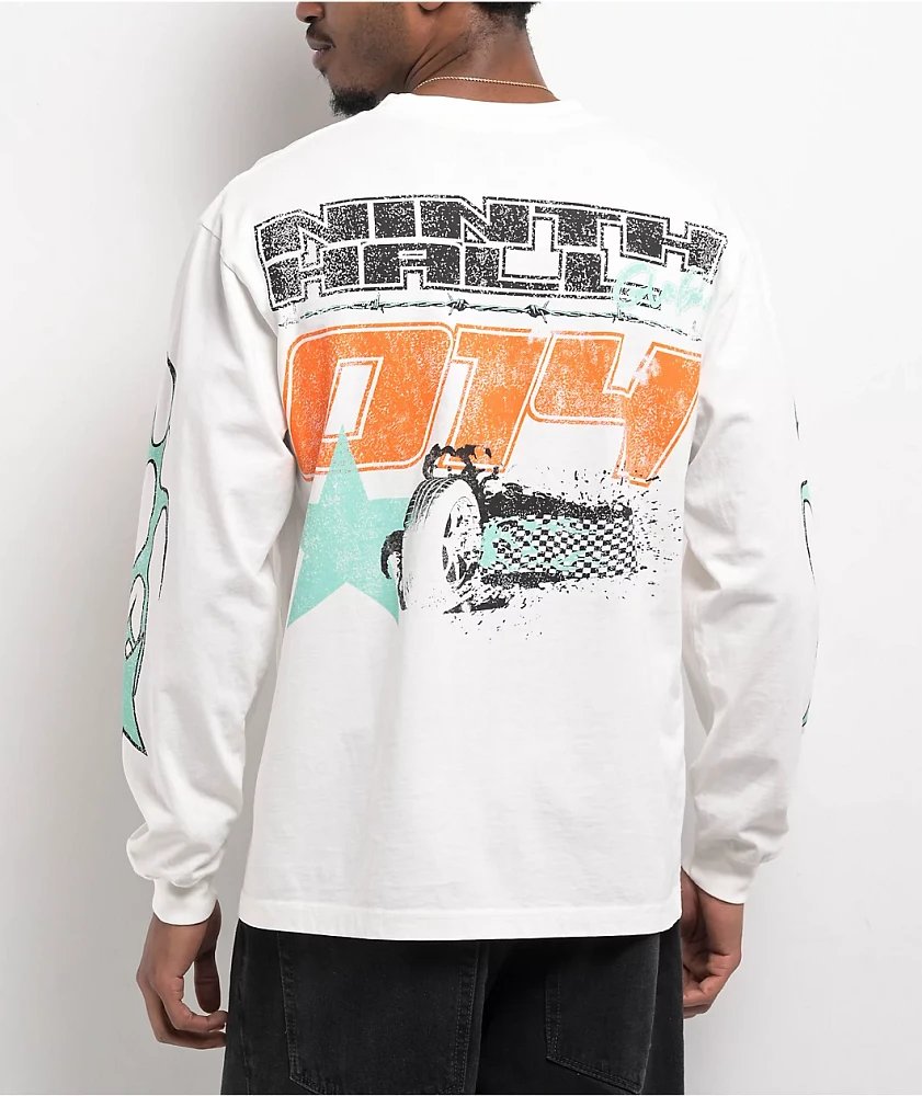 Ninth Hall Global White Long Sleeve T-Shirt