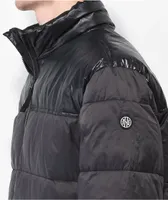 Ninth Hall Glossing Black Puffer Jacket