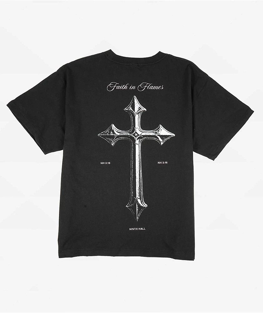 Ninth Hall Heaven Black T-Shirt