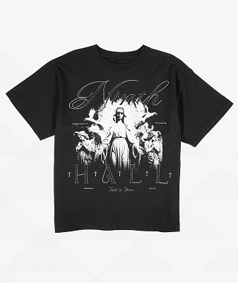 Ninth Hall Heaven Black T-Shirt