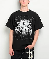 Ninth Hall Heaven Can Wait Black T-Shirt