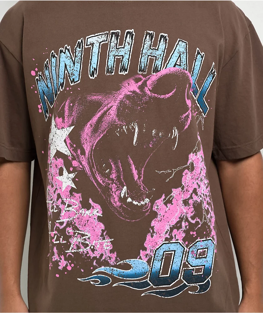 Ninth Hall Hell Doggie Brown T-Shirt