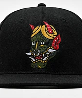 Ninth Hall High Profile Dragon Black Snapback Hat