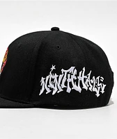 Ninth Hall High Profile Dragon Black Snapback Hat