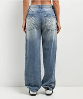 Ninth Hall Idle Consult Straight Leg Denim Jeans