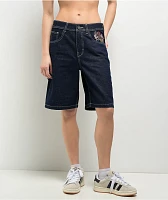 Ninth Hall Idle Dark Blue Shorts