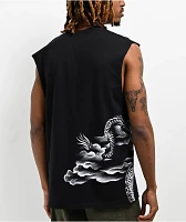 Ninth Hall In The Clouds Black Tank Top