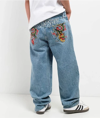 Ninth Hall Kids Ambush Blue Wash Jeans