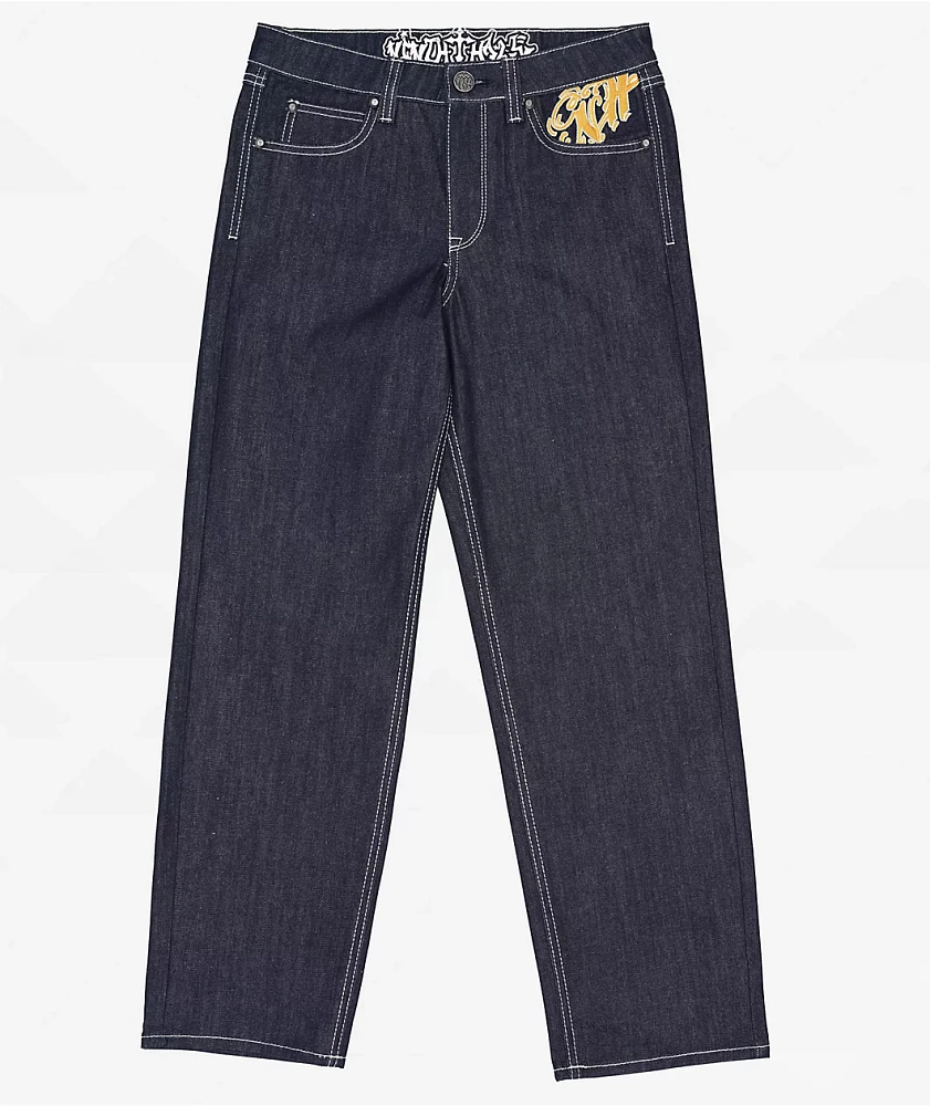 Ninth Hall Kids Ambush Dragon Dark Blue Jeans