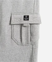 Ninth Hall Kids Stash Heather Grey Cargo Sweatpants