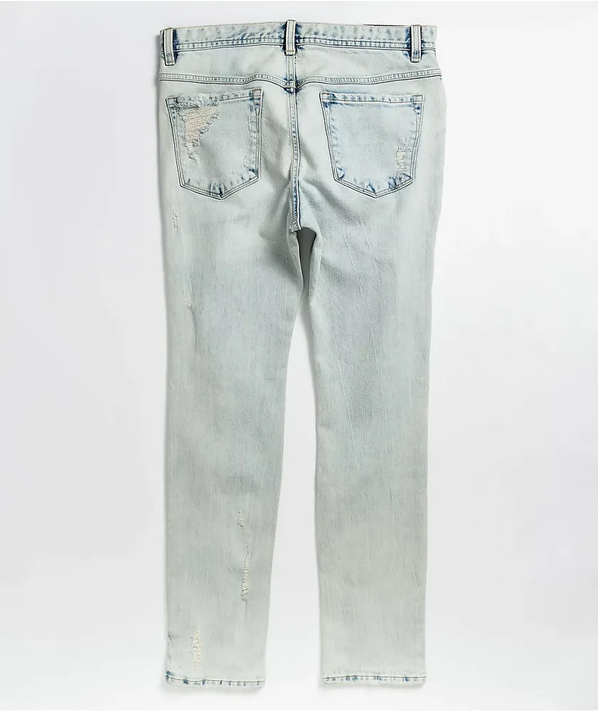 Ninth Hall Lure Noise Light Wash Skinny Jeans