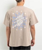 Ninth Hall Mind Over Matter Tan T-Shirt