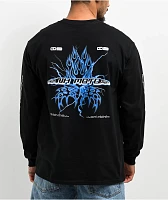 Ninth Hall Moto Black Long Sleeve T-Shirt