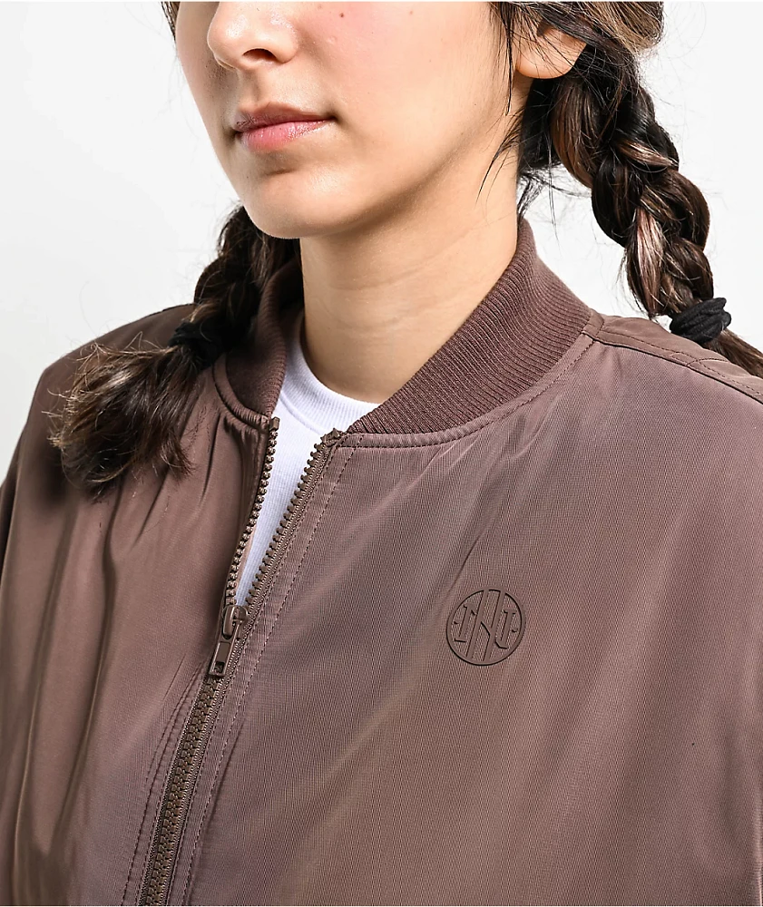 Ninth Hall Orion Brown Bomber Jacket