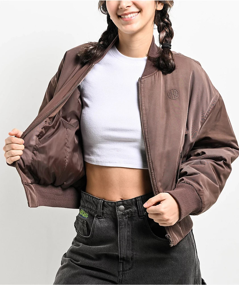 Ninth Hall Orion Brown Bomber Jacket