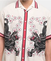 Ninth Hall Panther Natural Button Up Shirt