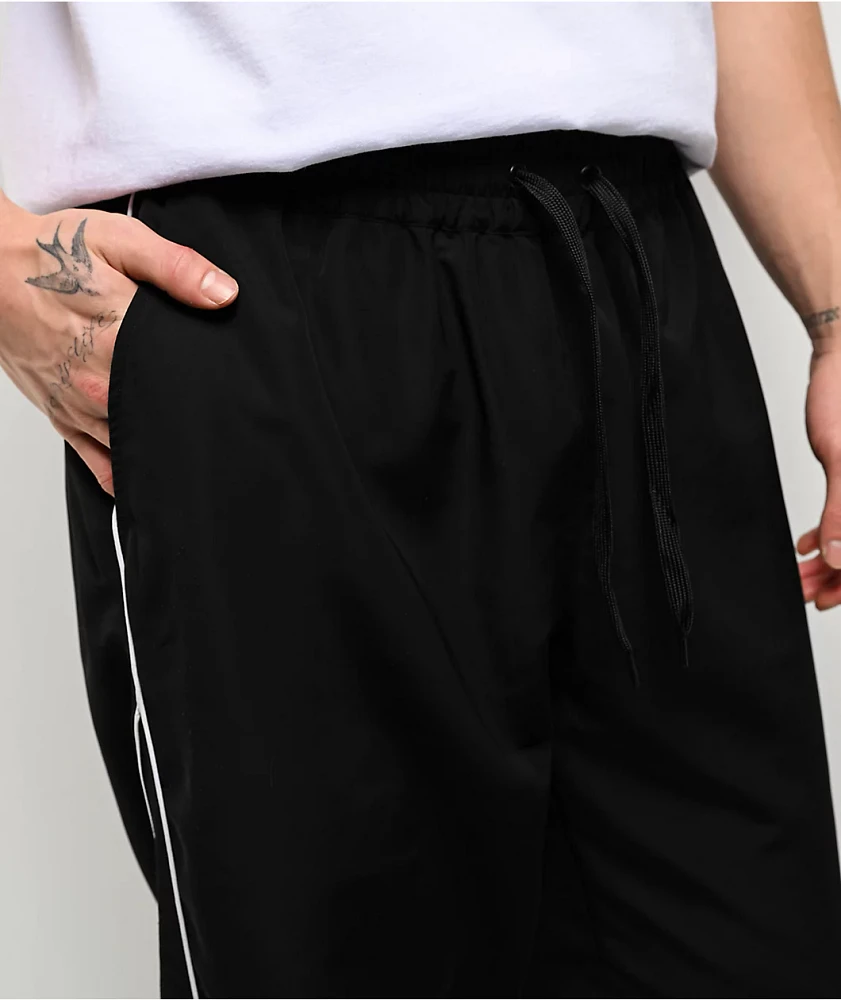 Ninth Hall Piped Black Track Pants