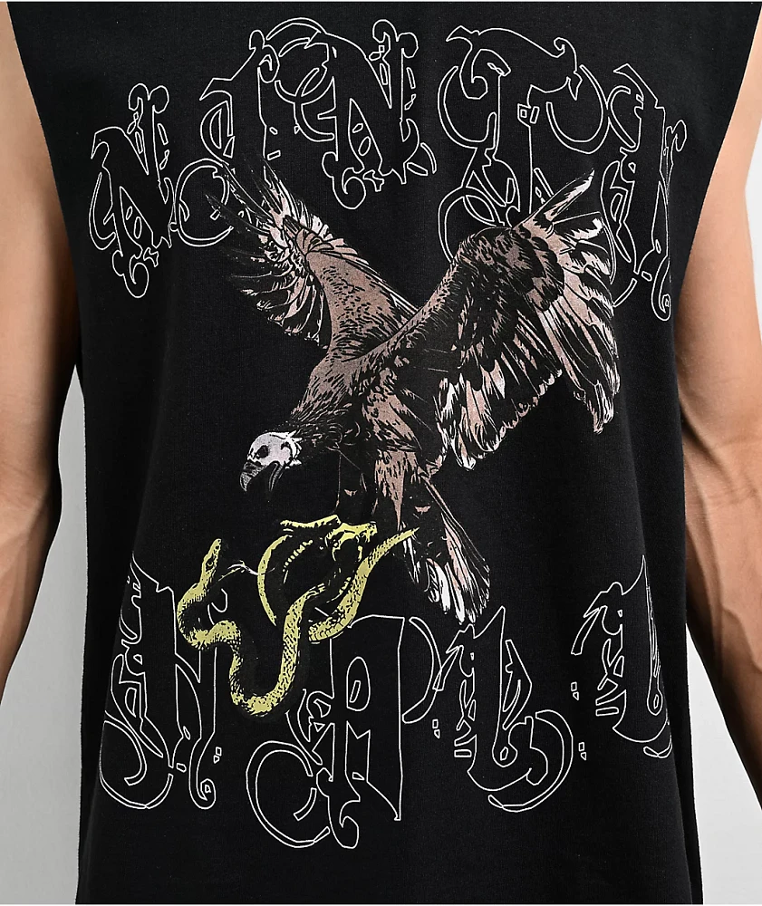 Ninth Hall Prey Black Tank Top