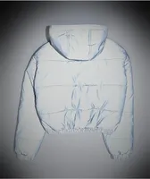 Ninth Hall Reflect Silver Puffer Jacket