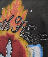 Ninth Hall Sacred Heart Black Wash T-Shirt
