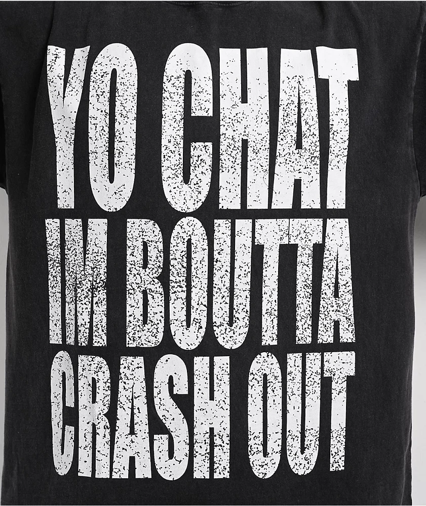 Ninth Hall Say It To My Face Black T-Shirt
