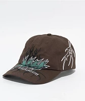 Ninth Hall Serviced Brown Strapback Hat