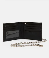 Ninth Hall Signal Black Chain Wallet