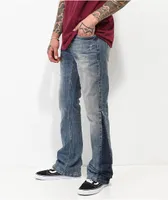 Ninth Hall Signal Medium Wash Flare Jeans