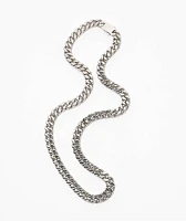 Ninth Hall Silver 18" Basic Cuban Chain Necklace