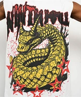 Ninth Hall Snarky White Tank Top