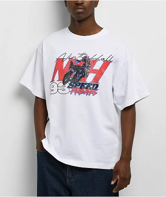 Ninth Hall Speed Freaks White T-Shirt