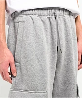 Ninth Hall Stash Grey Cargo Sweatpants