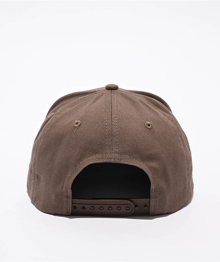 Ninth Hall This Side Brown Snapback Hat