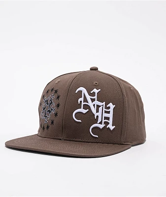 Ninth Hall This Side Brown Snapback Hat