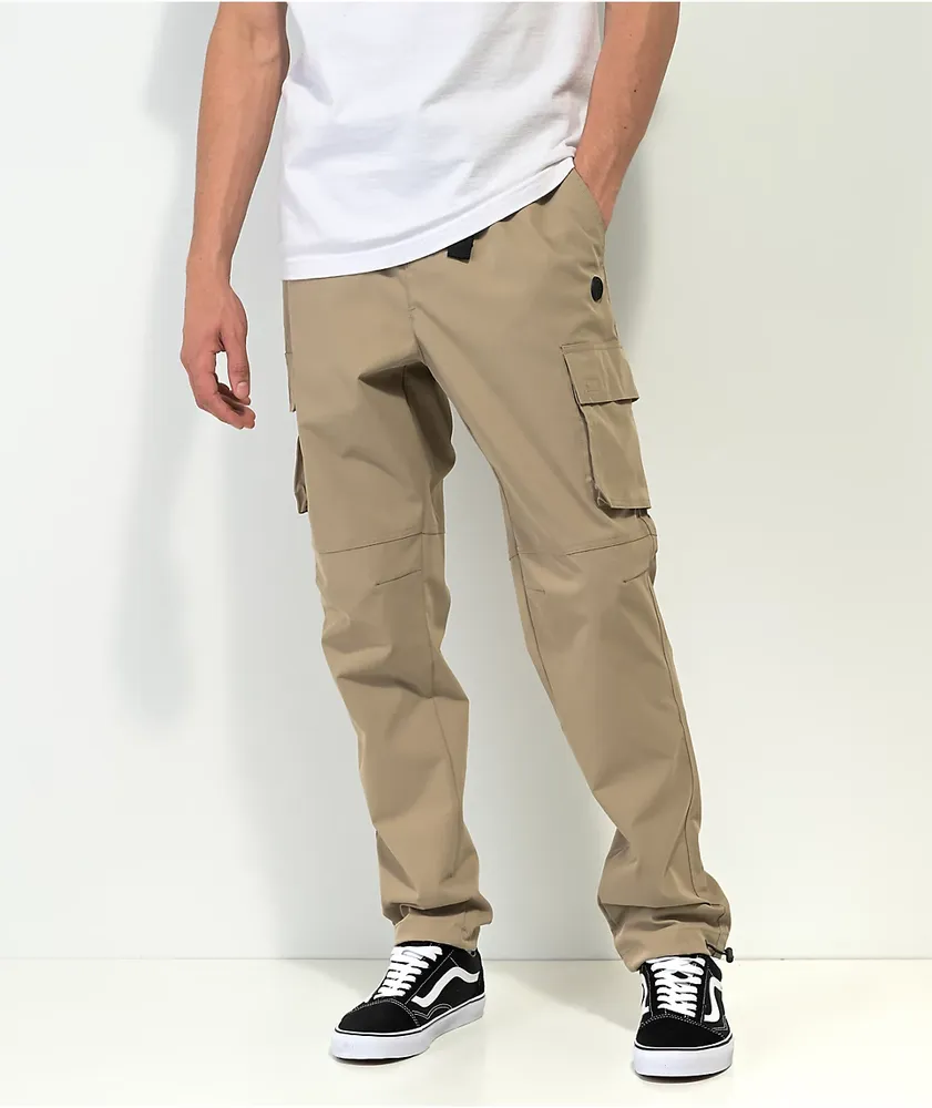 Helley Khaki Cargo Pants