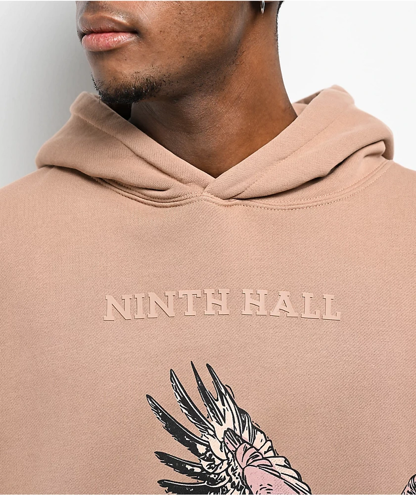 Ninth Hall Vulture Brown Hoodie