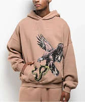 Ninth Hall Vulture Brown Hoodie