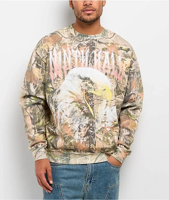 Ninth Hall With The Wind Camo Crewneck Sweatshirt