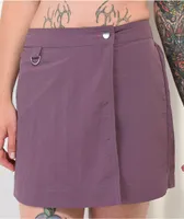 Ninth Hall Zura Violet Wrap Skirt