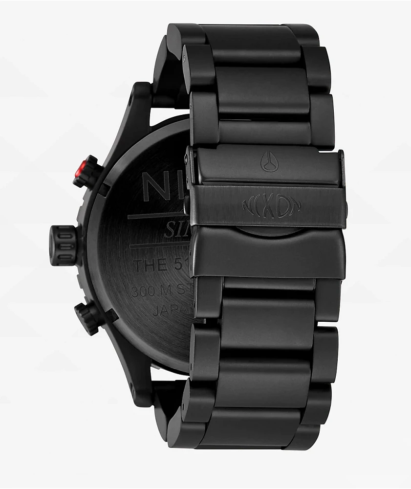 Nixon 51-30 Chrono Fisheye Super Black Analog Watch